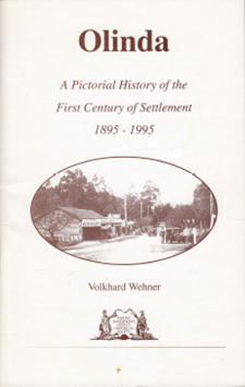 Olinda A Pictorial History of the First Century of Settlement